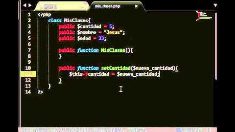 Aprender php ejemplo sencillo resuelto - clases metodos getter y setter