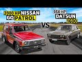 2000HP Nissan Patrol GQ races 950hp Datsun 1600 // THIS vs THAT Down Under