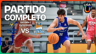 🔴 DIRECTO: UCAM Murcia-Burgos Grupo de Santiago | Grupo B | Liga U 2025-26
