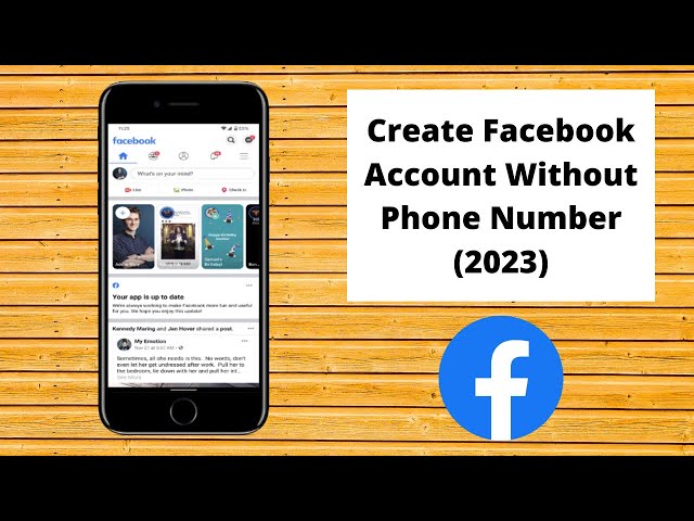 How to create a Facebook account without a phone number or  government-issued ID - Quora