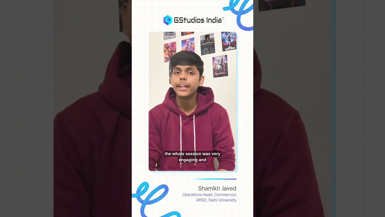 Atma Ram Sanatan Dharma College | PPT, Graphics & AI Workshop – Student Experience ft. Shamikh Javed