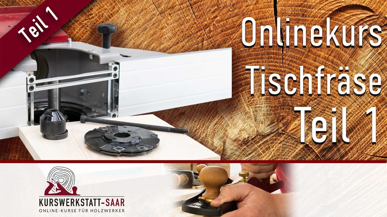 Tischfräse & Oberfräse - Vorrichtungen und Tricks für sicheres Arbeiten 