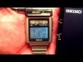 Seiko t001 tv watch. The smallest tv in the world