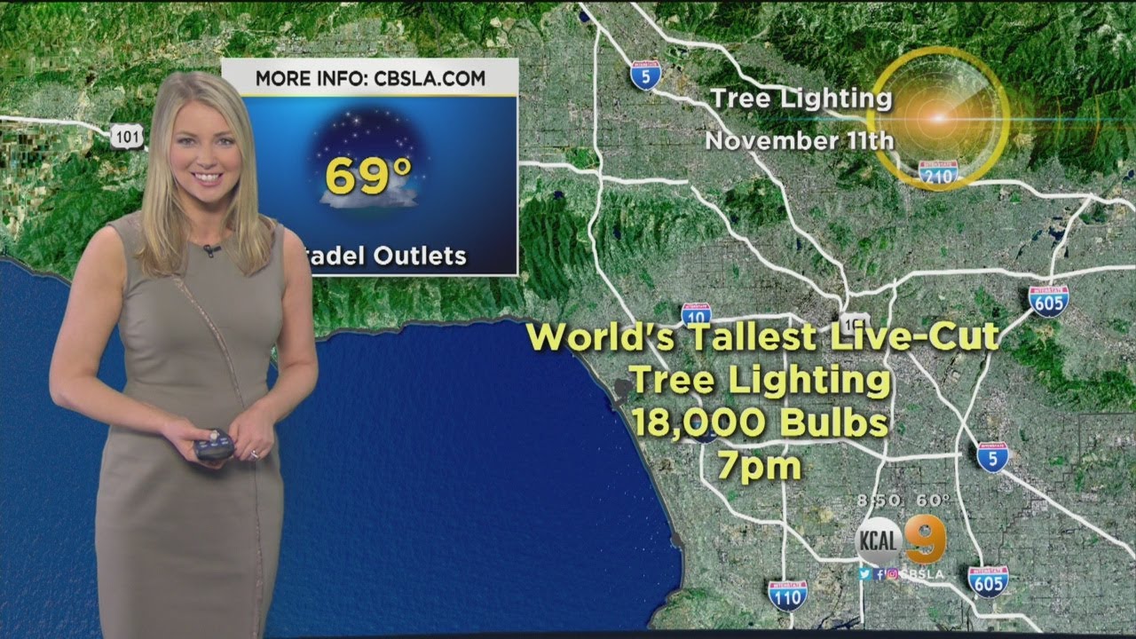 Evelyn Taft's Weather Forecast (Nov. 9) - YouTube