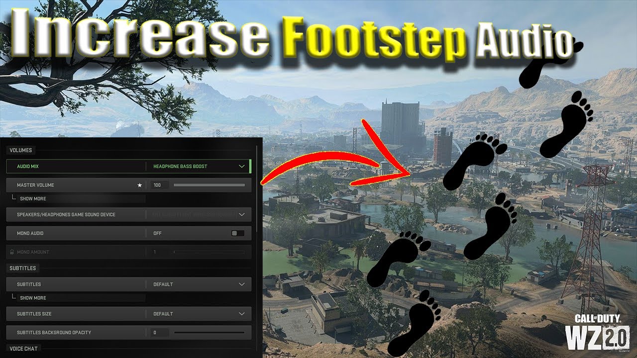 BEST Audio Settings for DMZ Footsteps - YouTube