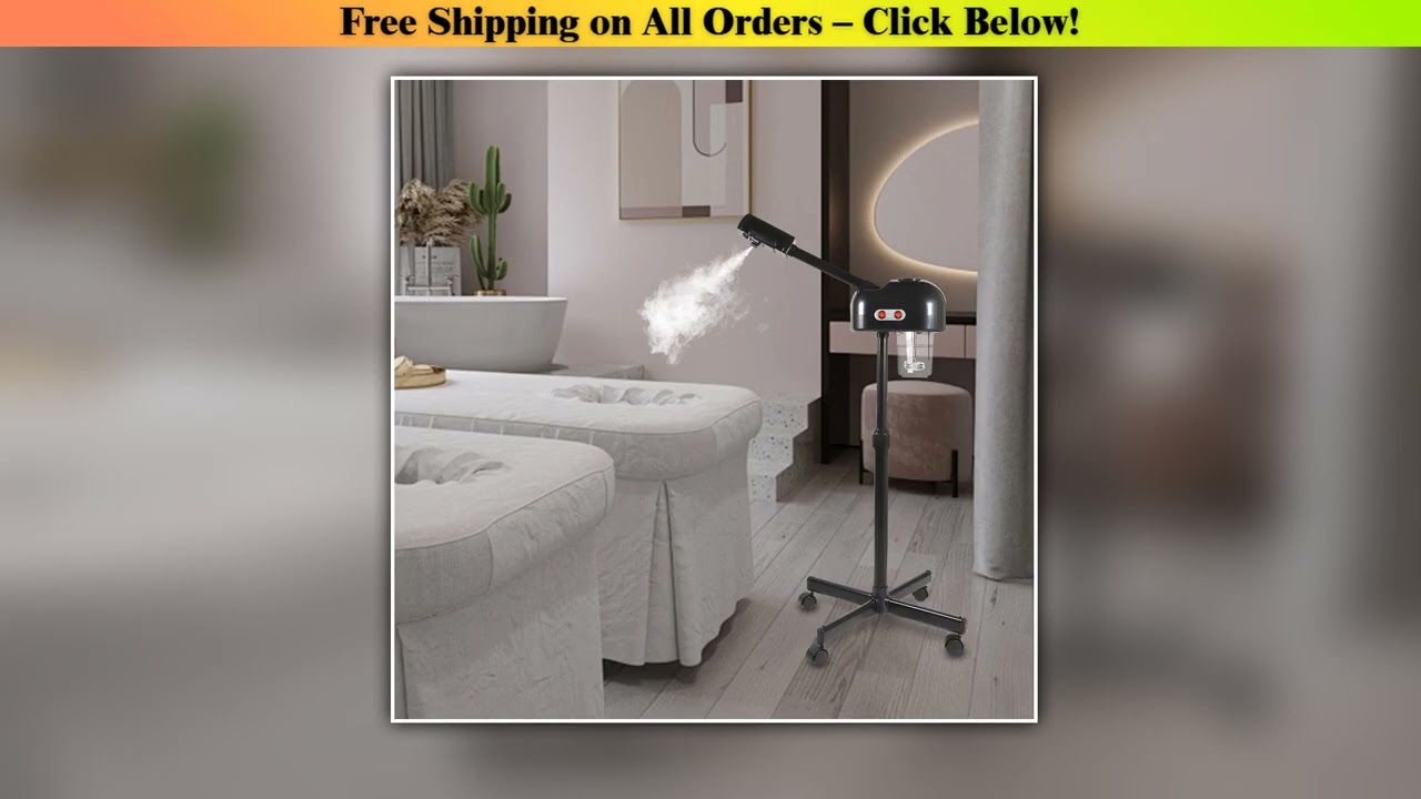 800W Facial Steamer Steam Height Adjustable Facial Sauna, SPA Facial Treatment Sprayer, Humidifier