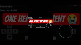one heart moment minecraft survival #shorts