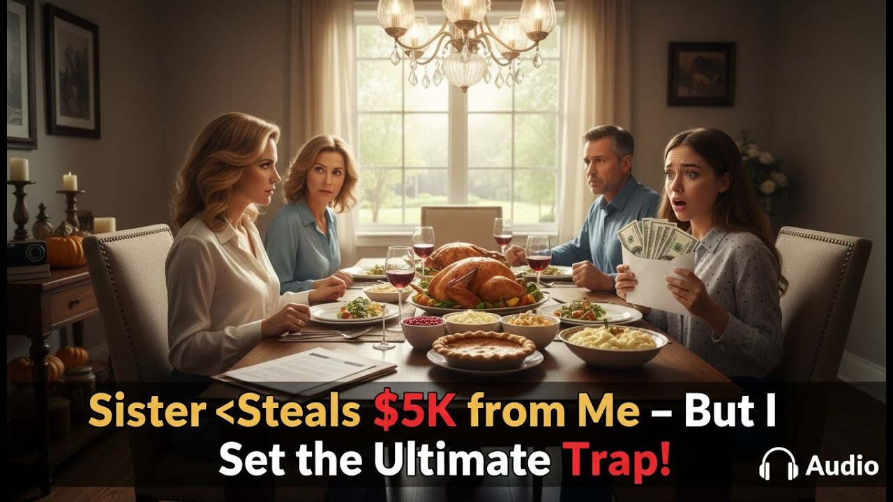 Sister Steals My Savings – But She Walks Right Into My Revenge Trap