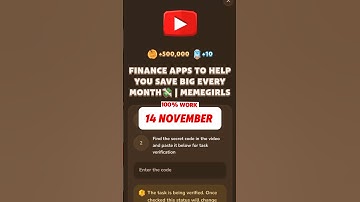 FINANCE APPS TO HELP YOU SAVE BIG EVERY MONTH💸 | MEMEGIRLS #memefi #code