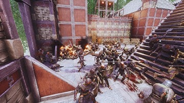 Stygian Army VS Khitan Outpost - Conan Exiles Cinematic Battle