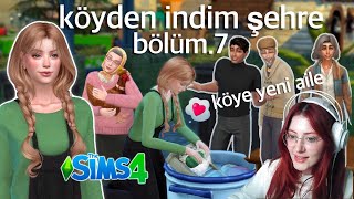 Köyden indim şehre | Bölüm 7 |  The sims 4 oynuyoruz