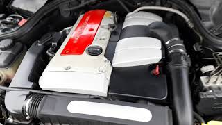 2001 Mercedes-Benz C 200 M111 2.0L Kompressor engine idling