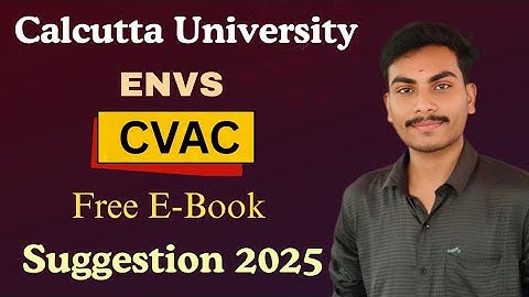 CU CCF SEM-2 CVAC-2 (ENVS) Suggestion, Free E-Book, Notes
