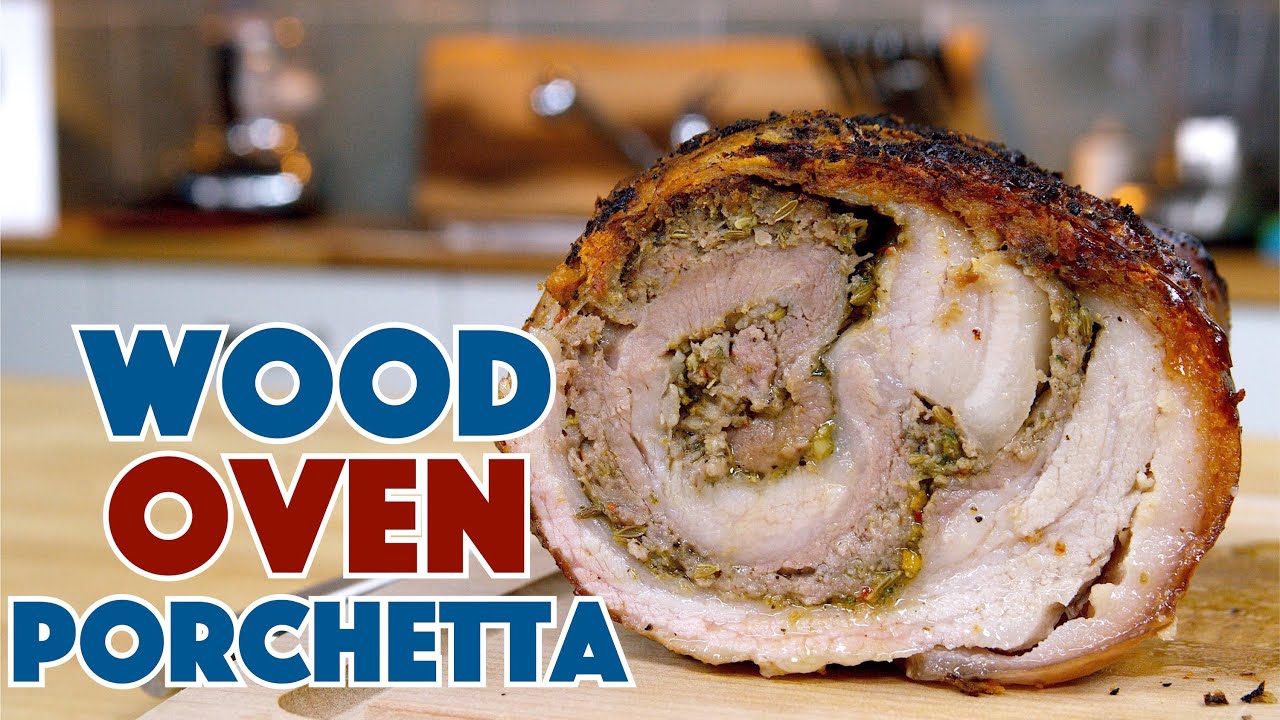 Cooking Porchetta In A Wood Oven For The First Time | Glen And Friends Cooking