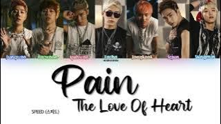 SPEED (스피드) – Pain, The Love Of Heart (통증) [Han|Rom|Eng] Color Coded Lyrics