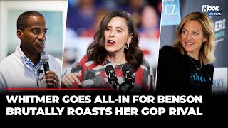 He Folds Like a Lawn Chair Whitmer Backs Jocelyn Benson Humiliates Her GOP Rival John James