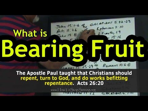 Video: Wat betekent fruit in de Bijbel?