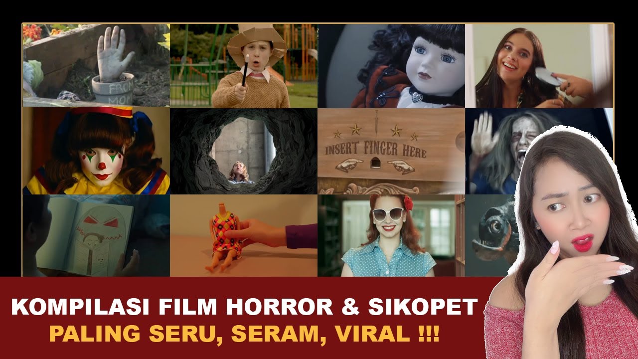 KOMPILASI FILM SIKOPET & HORROR PALING SERU, SERAM, VIRAL  !!! | Kumpulan Cerita Terseru Klara Tania