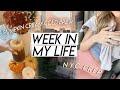 WEEK IN MY LIFE | diy pumpkin cream cold brew, prep for NYC, trying fall items from Trader Joe's!