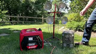 Erayak 2400W Portable Inverter Generator