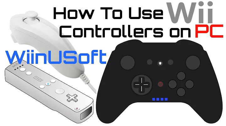 How to Use Wii & WiiU Controllers - on PC - Play Emulators & Xbox Gamepad Supported Games
