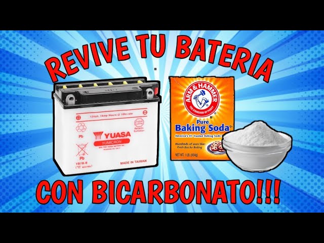 Cómo reparar bateria de moto? metodo casero [tutorial] 