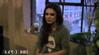 Mila Kunis sexy in sweater