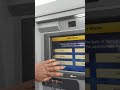 How to Deposit Cash in the ATM machine.