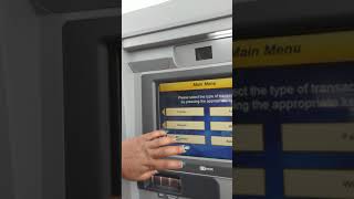 How to Deposit Cash in the ATM machine