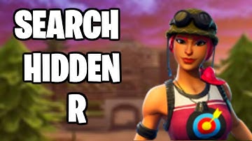 Search hidden "R" found in the found in the forged by slurp loading screen - fortnite chapter 2
