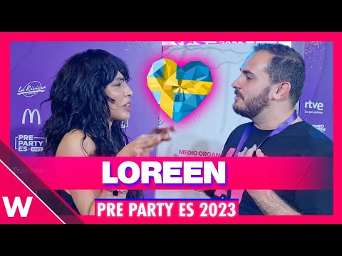 ?? Loreen "Tattoo" | Eurovision PrePartyEs 2023 INTERVIEW