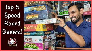 Top 5 Speed Board Games | Top 5 Dexterity Board Games in India // Chai & Games