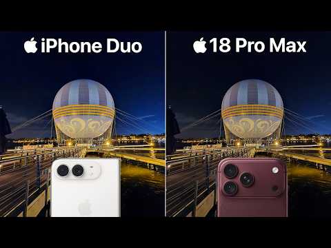 iPhone Duo VS iPhone 18 Pro Max Camera Test Comparison | Review