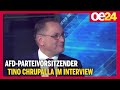AfD-Parteivorsitzender Tino Chrupalla im Interview