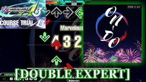 【DDR A3】 ON-DO [DOUBLE EXPERT] 譜面確認＋クラップ