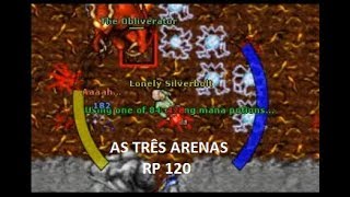 Tibia - Arena de Svargrond, as 3 Dificuldades (RP 120 Amera)