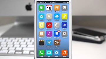 Cydia Tweak iOS 7 Control Toggle Icons   iOS 7 Style Theme