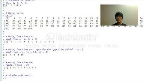 R introduction - vectors