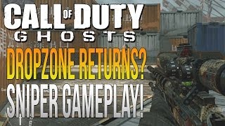 Call of Duty Ghost: DROP ZONE Returns? (Black Ops 2 Sniper Gameplay) Net Worth