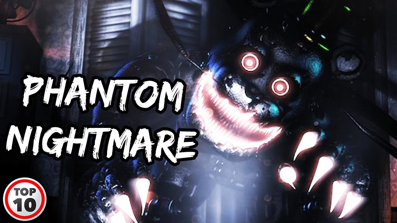 Who is the scarier animatronic, Nightmare or Nightmare Fredbear? - Quora