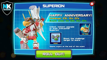 Angry Birds Transformers - Superion Event - Day 4 - Featuring Superion With Acid Rounds