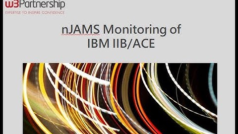 nJams Monitoring of IBM IIB/ACE