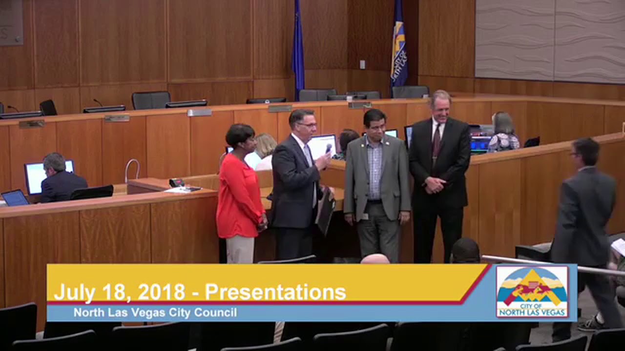 July 18, 2018 North Las Vegas City Council Meeting - YouTube