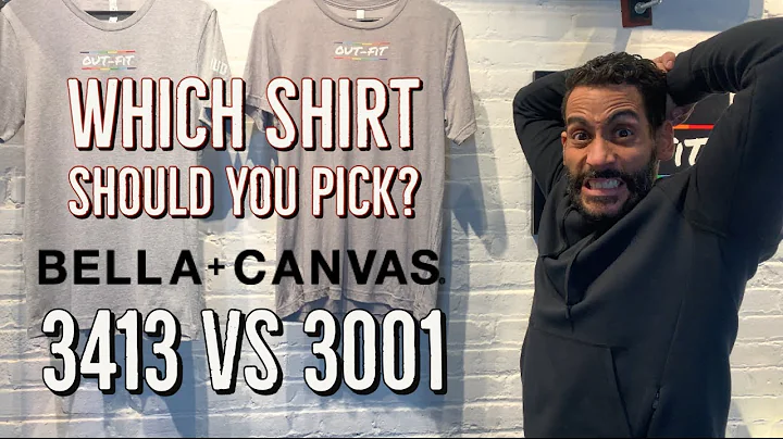 Bella Canvas 3001 vs Bella Canvas 3413 - Which Should You Pick?