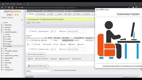 Simple Java mini project - Online examination system
