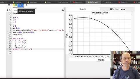 Very Basic Introduction to Numerical Calculations: Falling Balls and Coffee Filters