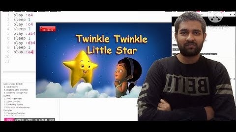 Twinkle Twinkle Little Star from Code |Sonic pie episode 2| Tutorials By Shashwat Tiwari