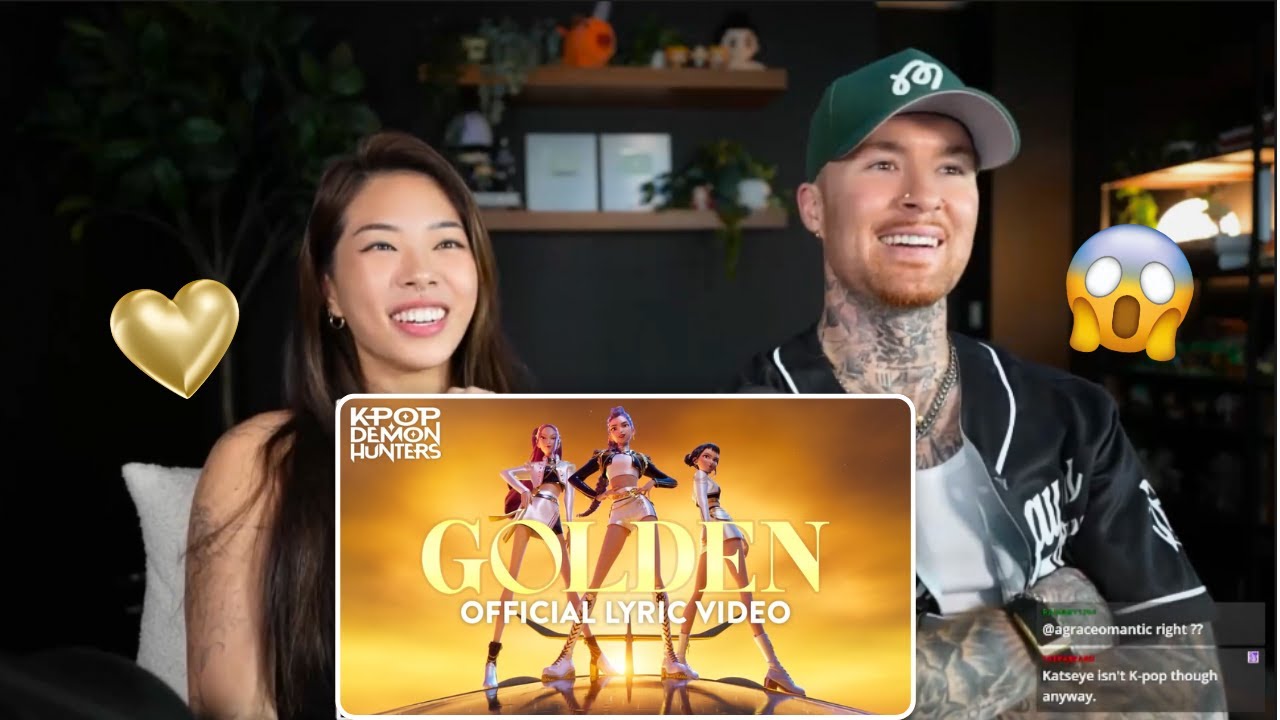 REACTING to "Golden" by HUNTR/X for the FIRST TIME!! 😱 REACTING to "Golden" by HUNTR/X for the FIRST TIME!! 😱