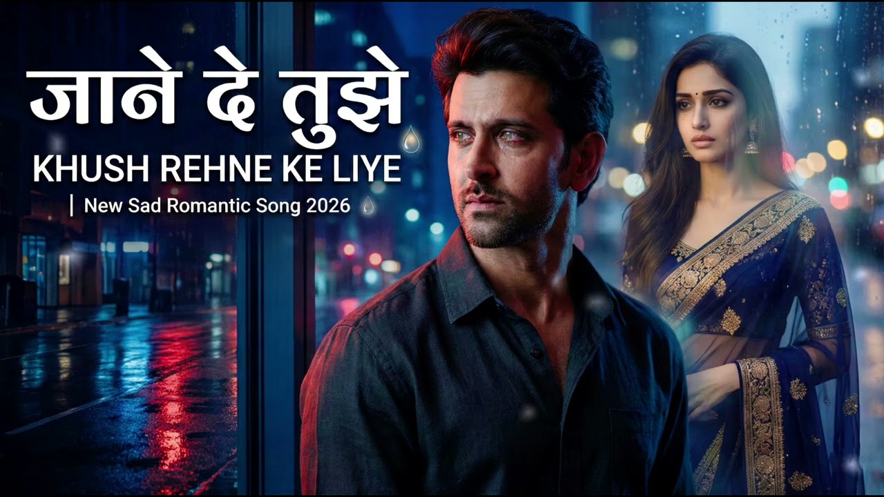 Jaane De Tujhe Khush Rehne Ke Liye | New Hindi Sad Romantic Song 2026 | Heart Touching Breakup Song