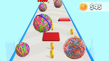 Rubber ball runner all levels|rubber ball runner game|level 28-30
